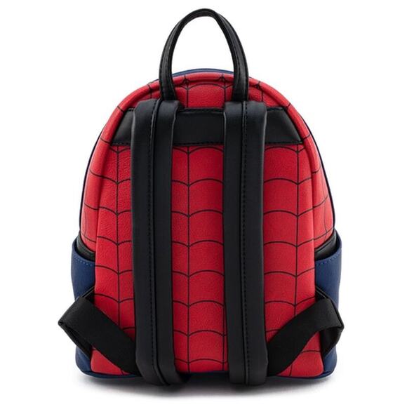 Loungefly Marvel Spider-Man Classic Cosplay Mini Backpack NWT - Picture 5 of 5